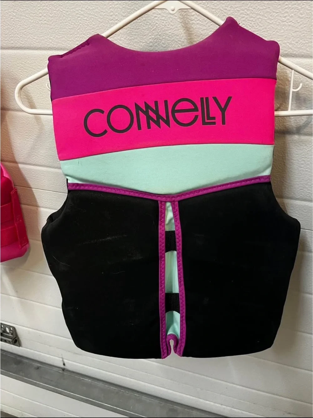 Youth Pink Mint Neoprene Life Vest - Women's Swim